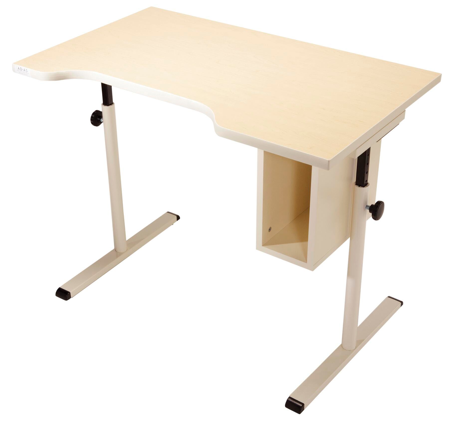 Adjustable Student Desk with Storage